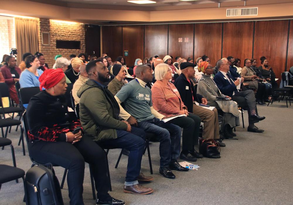 Audience at the disability affinity launch