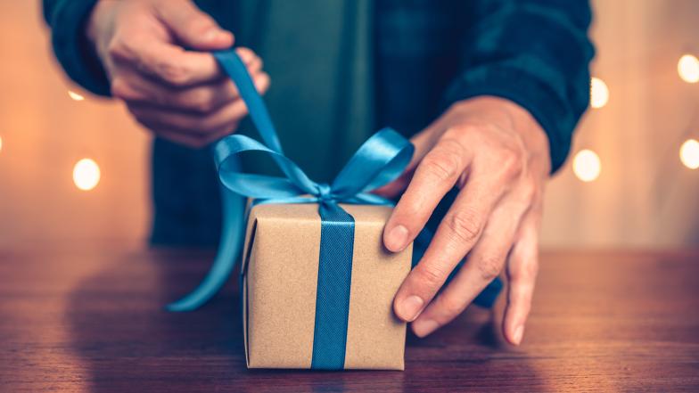 Giving a gift