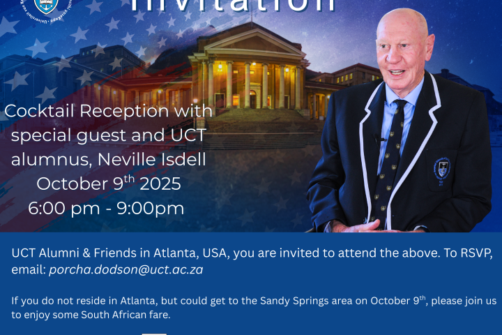 UCT Alumni and Friends Cocktail Reception in Atlanta
