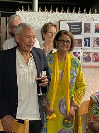 Norman Maharaj and Sophie