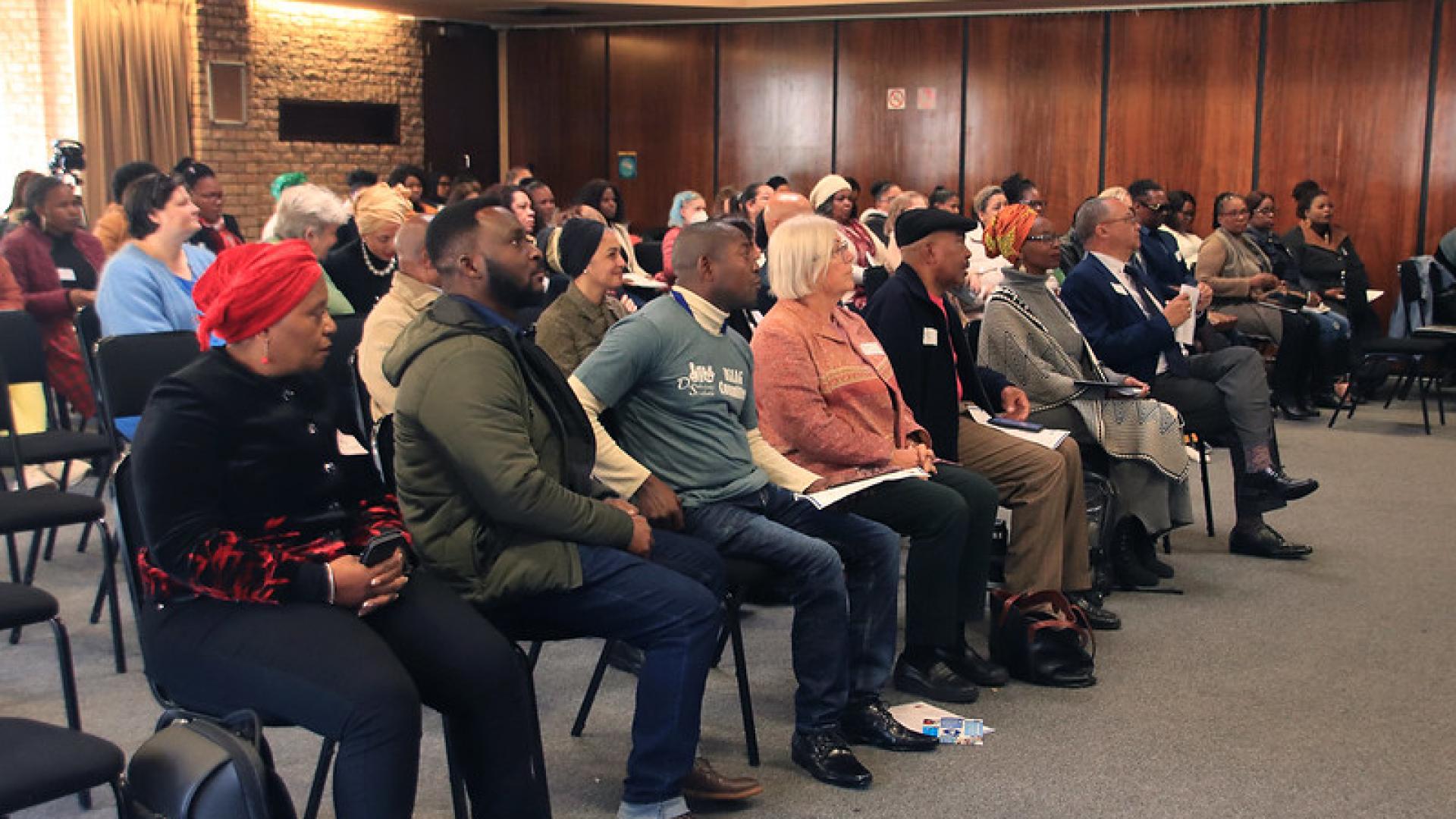 Audience at the disability affinity launch