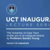Prof Sandra Young's Inaugural Lecture at UCT